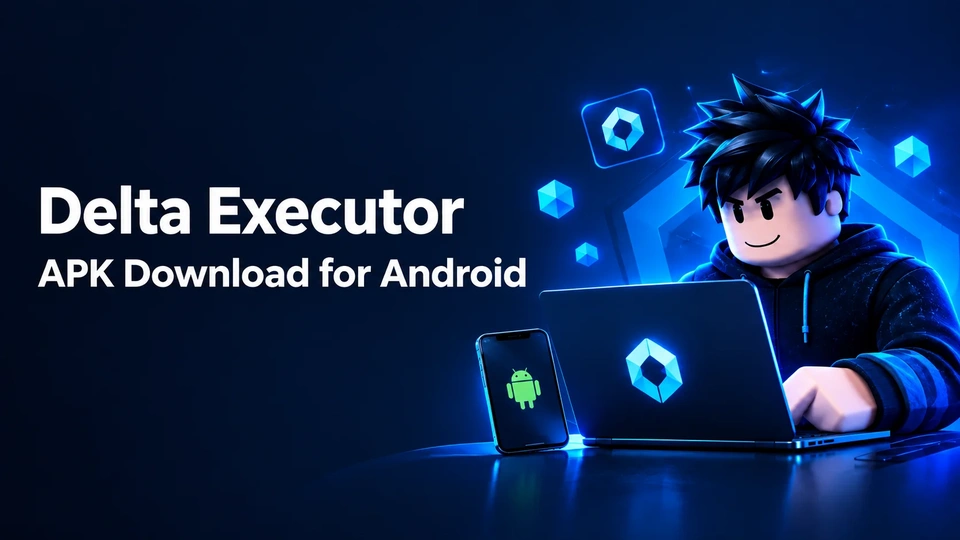 Delta Executor APK for Android on a smartphone